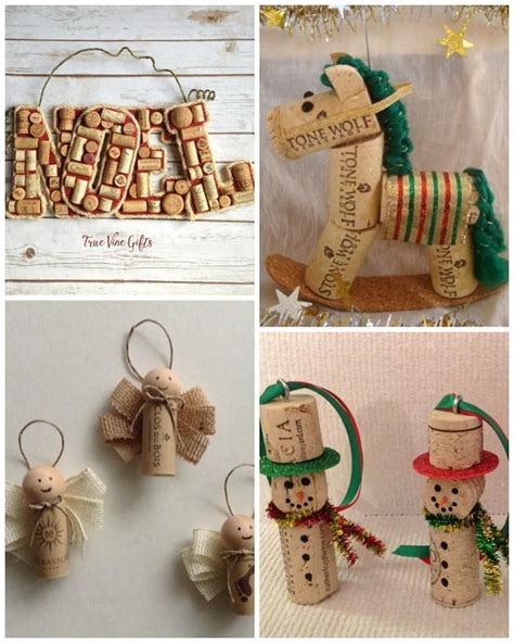 Collect Corks To Make Beautiful Christmas Decorations Cork Crafts Christmas Wine Cork Crafts