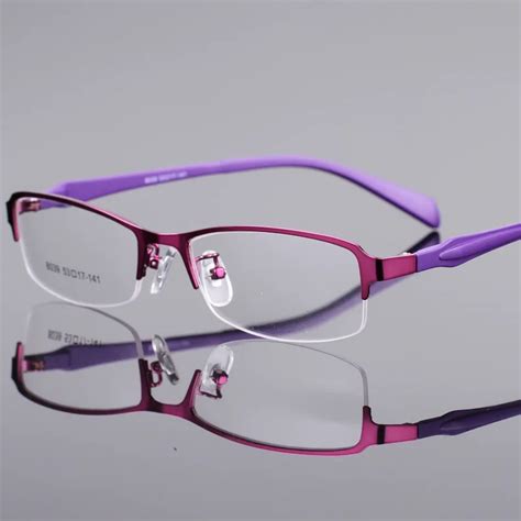 retro women glasses frame clear lens oculos de grau alloy luxury business eye glasses optical