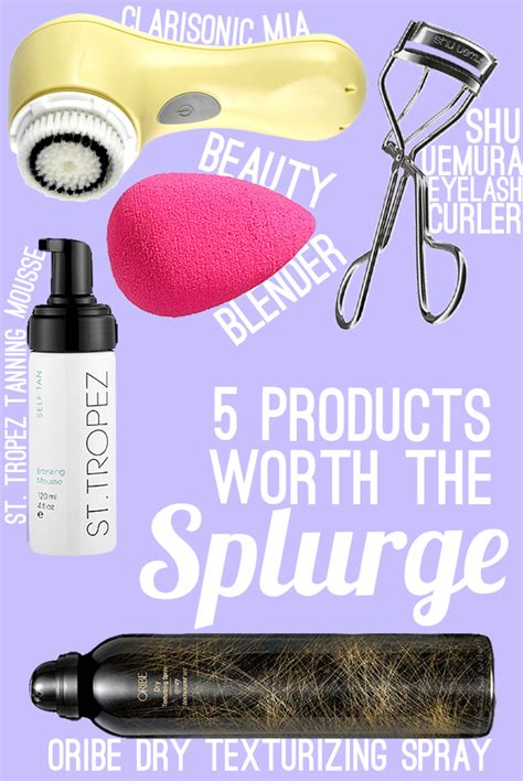 5 Beauty Products Worth The Splurge 29secrets