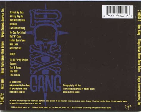 Roxx Gang Things Youve Never Done Before 1988 Avaxhome