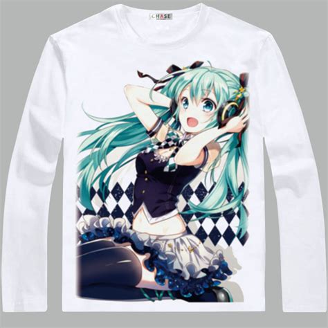 Including sale design daddy t shirt and t shirts print at wholesale prices from one piece anime t shirts manufacturers. Hatsune Miku T Shirt Sound Design Long Sleeve Music Star ...