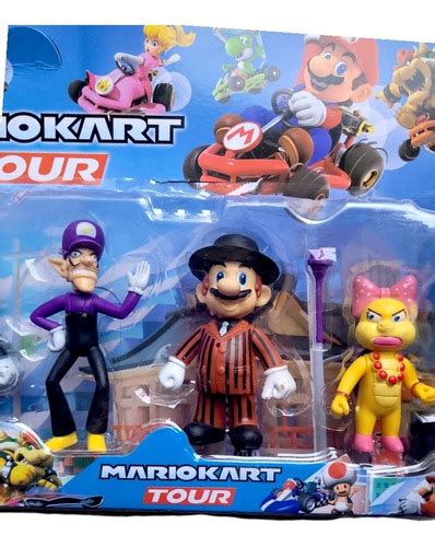 Set Mario Kart Tour 6 Figuras Coleccionables Gamer Cuotas Sin Interés