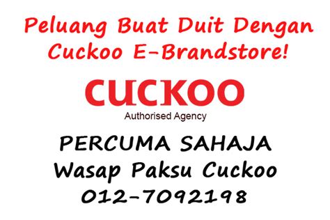 Ini cara daftar permohonan kerja. Peluang Mudah Buat Duit Dengan Cuckoo E-Brandstore ...