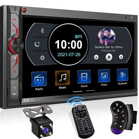Buy Double Din Car Multimedia System Inch HD Touchscreen Car Stereo Receiver Bluetooth Car