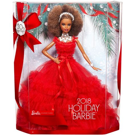 2018 Holiday Barbie Doll African American Dolls Baby And Toys Shop
