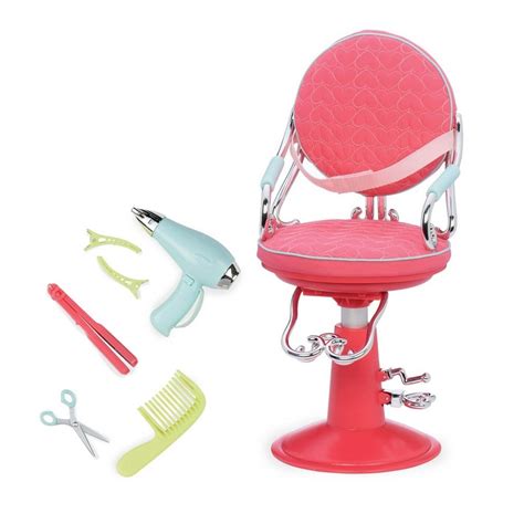 Buy Our Generation Sitting Pretty Salon Chair Pink Our Generation Delivered To Your Home