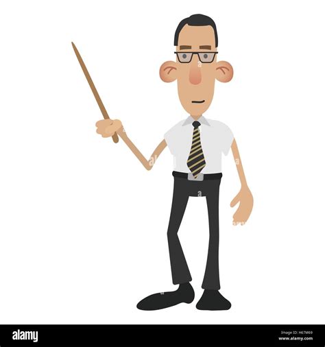 Cartoon Male Teacher Stock Vector Image And Art Alamy