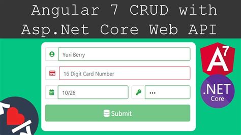 Asp Net Core Web API And Angular CRUD YouTube