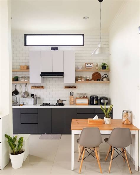 model kitchen set minimalis dapur kecil sederhana  modern
