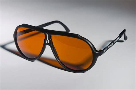 vintage deadstock 1980s sports amber aviator sunglasses amber aviator sunglasses free