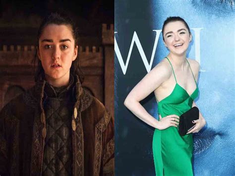 Game Of Thrones Maisie Williams Talks About The Scene Between Aryas