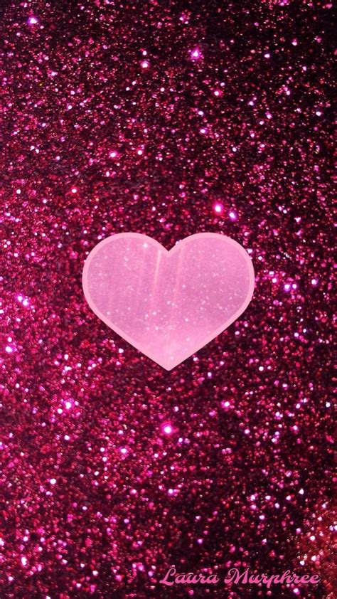 Glitter Pink Hearts Wallpapers Top Free Glitter Pink Hearts