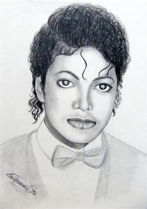 Michael Jackson Portrait Pencil Drawing By Gosia Jasklowska On Deviantart