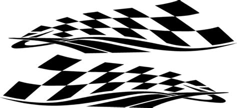Checkered Flag Vinyl Die Cut Racing Decals Xtreme Digital Graphix