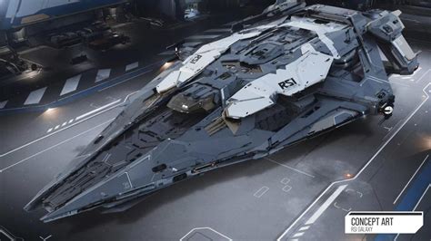 Star Citizen Reveals Rsi Galaxy Spaceship And C8r Pisces Space Ambulance