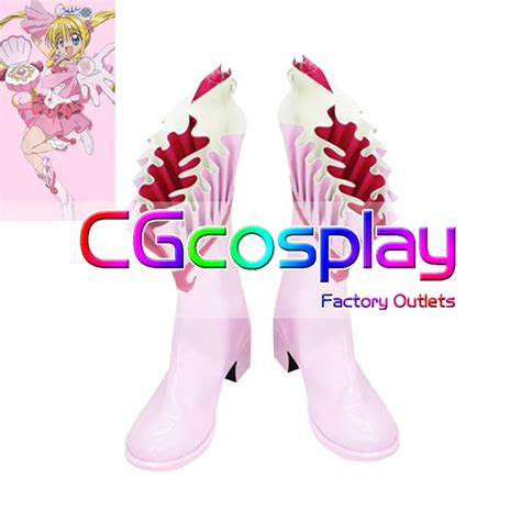 Cgcos Express Anime Cosplay Shoes Mermaid Melody Nanami Ruchia Boots