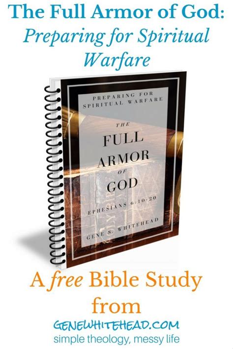 The Full Armor Of God Preparing For Spiritual Warfare Armor Of God