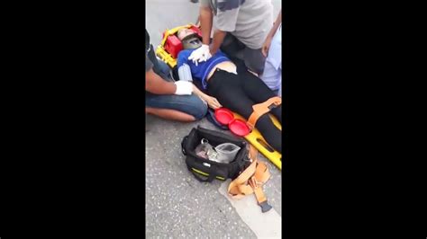 Girl Get Cpr After Get Involve In Crush Youtube