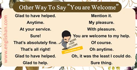 Sarcastic Ways To Say Youre Welcome Interesting English Words Good Vocabulary Learn English