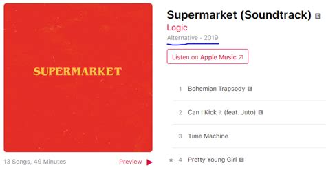 Logic Supermarket Soundtrack Out Now Genius