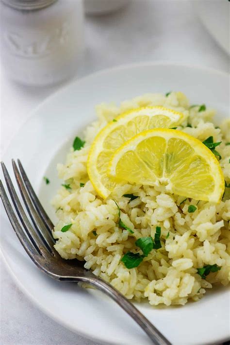 The Best Greek Rice With Lemon Buns In My Oven