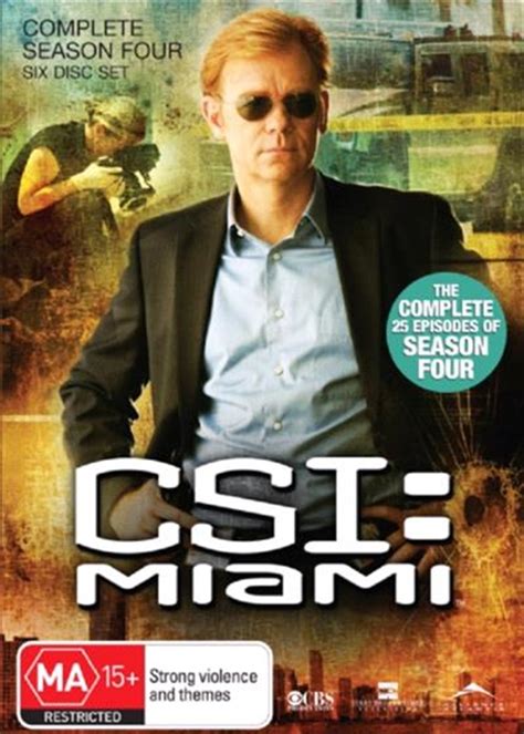 Buy CSI Miami Season 4 On DVD Sanity