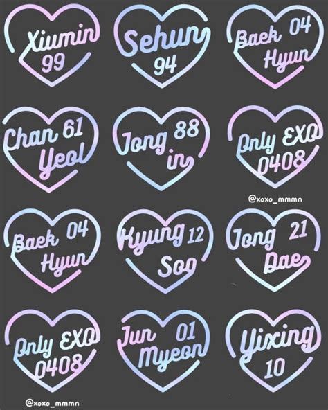 Pin Oleh Kim Leeyoun Di Exo K Pop Kings Stiker Desain Stiker Exo