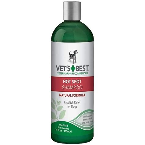 Vets Best Allergy Itch Relief Shampoo For Dogs 16 Oz