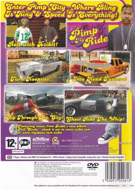 Mtv Pimp My Ride 2006 Box Cover Art Mobygames