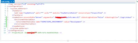 ASP NET Core Deployment To IIS Error Development Environment Should Not Be Enabled In Deployed