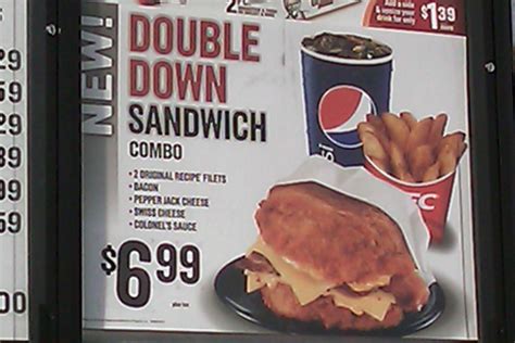 Kfc Double Down Sandwich