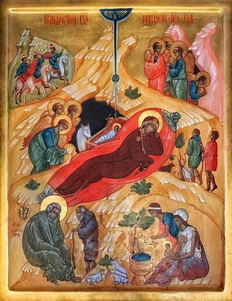 Ikona Bożego Narodzenia W Lubelskiej Katedrze Prawosławnej Orthodox