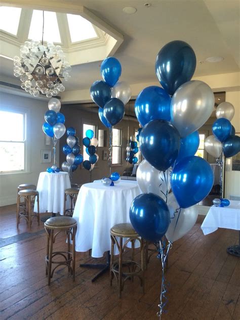 Related Image Blue Party Decorations Balloon Centerpieces Balloons