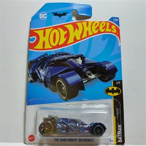 The Dark Knight Batmobile Batman T Hunt Hot Wheels Hcx Shopee Brasil