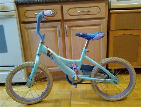 Disney Frozen 16 Inch Girls Bike By Huffy Ebay