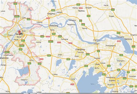 Nanjing Map And Nanjing Satellite Image