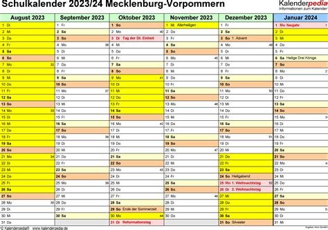 Kalender 2024 Mv Best Amazing Incredible School Calendar Dates 2024
