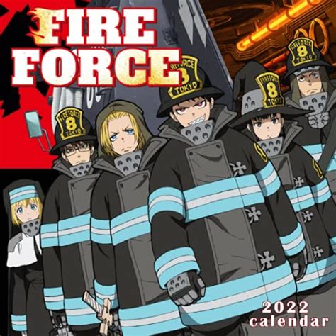 Fire Force Calendar 2022 Anime Manga Official Calendar 2021 2022