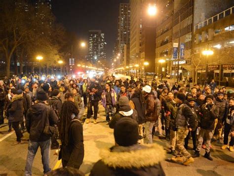 Hundreds Protest As Chicago Releases Video Of Cop Shooting Teen 16 Times