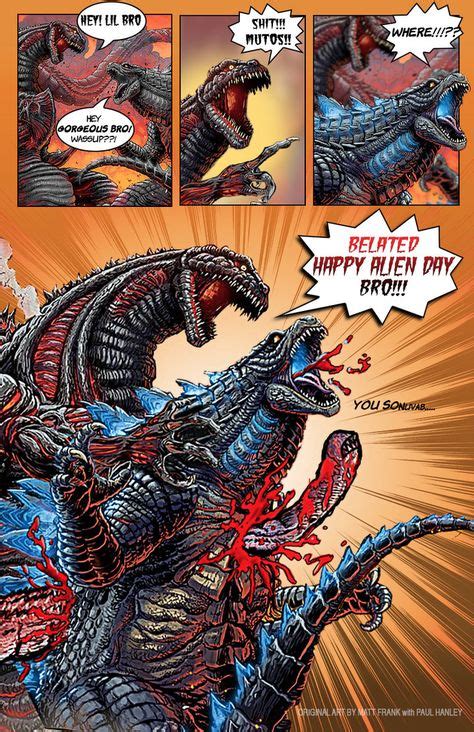 2016vs2014byldnrdnt Da0p552 719×1111 Godzilla Funny Godzilla Godzilla Comics