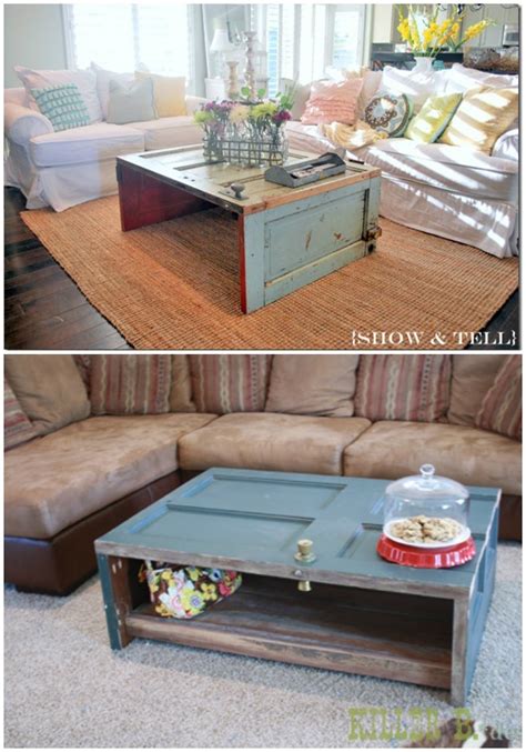 These would be a this diy chunky farmhouse coffee table simple is perfect for smaller spaces, especially when you have no enough space to keep this table in your home. 50 DIY Farmhouse Coffee Table Ideas / DIY Coffee Tables