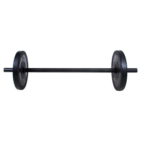 Fat Bar Barra Olímpica 150cm Preto Crossfit Yangfit