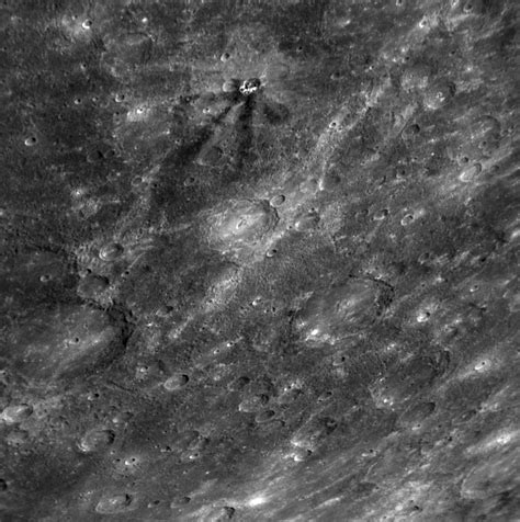 Dark Rays On Mercury