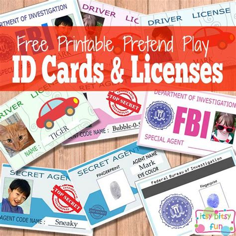 We did not find results for: Free Printable Licenses and ID Cards For Kids ...
