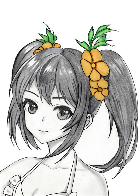 Drawing Cute Anime Girl Anime Girl Drawings Anime Drawings Anime Sketch