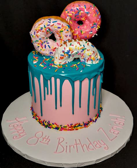 Donut Drip Cake Storybook Bakery