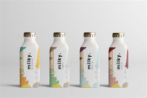 Milk Packaging Design On Behance