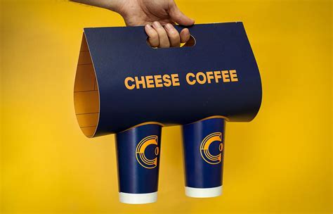 Cheese Coffee Brand Identity Behance