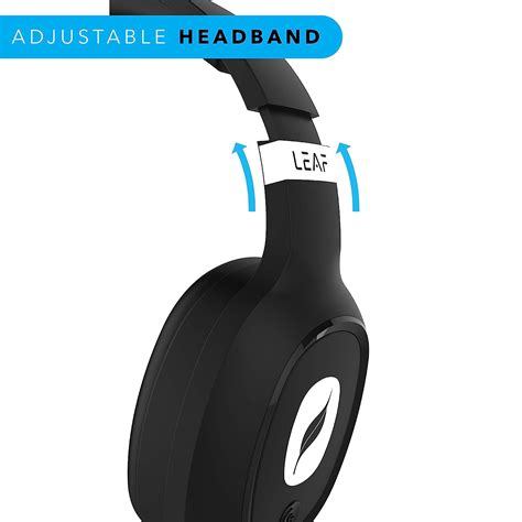 Leaf Bass Wireless Headphones With Mic And 10 Hour Battery Life