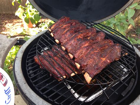 Dino Ribs My First Run Big Green Egg Egghead Forum The Ultimate Cooking Experience